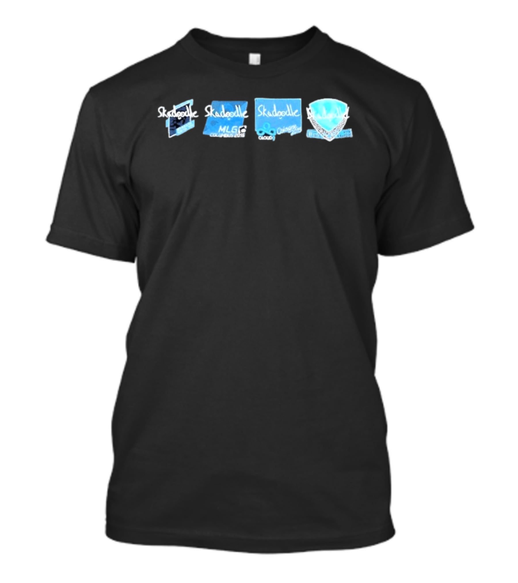 Skadoodle MLG Columbus Cluj Napoca 2015 Stickers T-Shirt