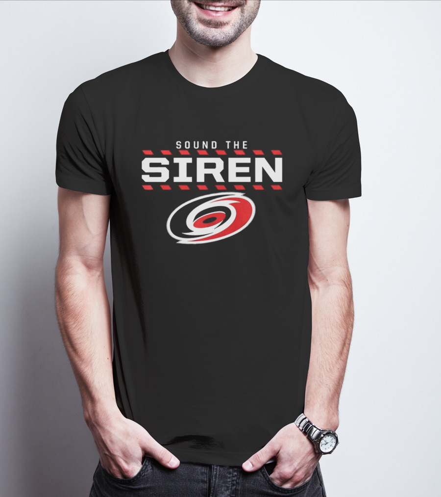 Sound The Siren Carolina Hurricanes Celebration T-Shirt