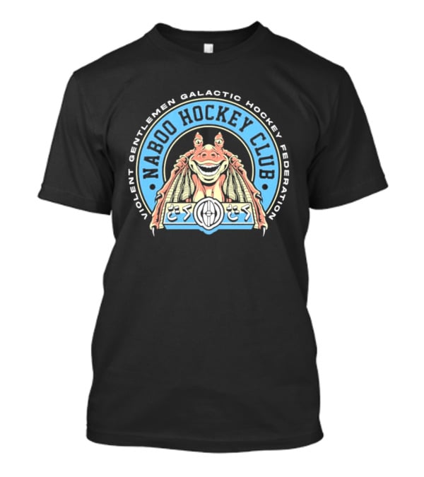 Violent Gentlemen Galactic Hockey Federation Naboo Hockey Club 2026 Retro Alien T-Shirt