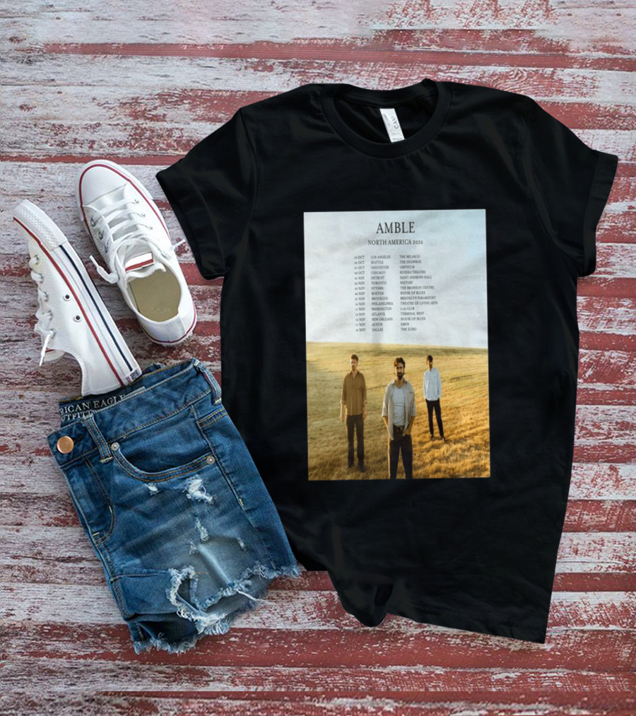 Amble Fall Tour 2026 T-Shirt