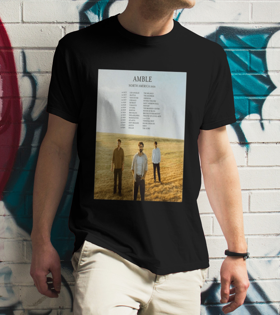 Amble Fall Tour 2026 T-Shirt