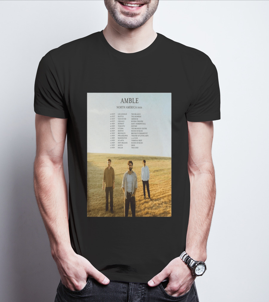 Amble Fall Tour 2026 T-Shirt
