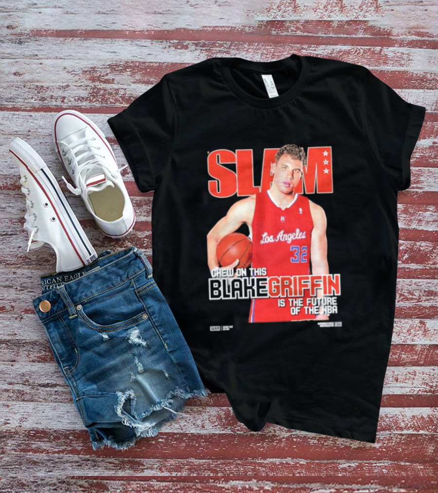 SLAM Los Angeles Clippers Blake Griffin Chew On This Is The Future Of The NBA T-Shirt