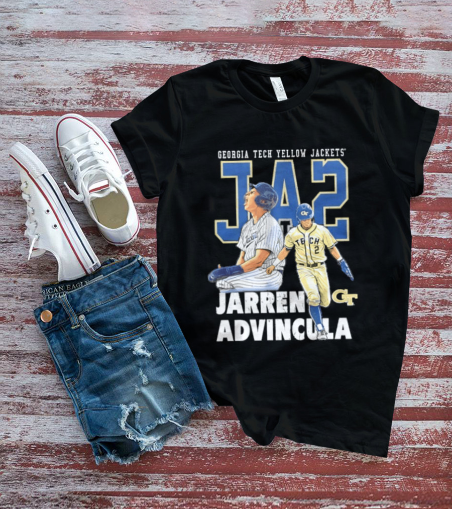 Georgia Tech Yellow Jackets JA2 Jarren Advincula T-Shirt