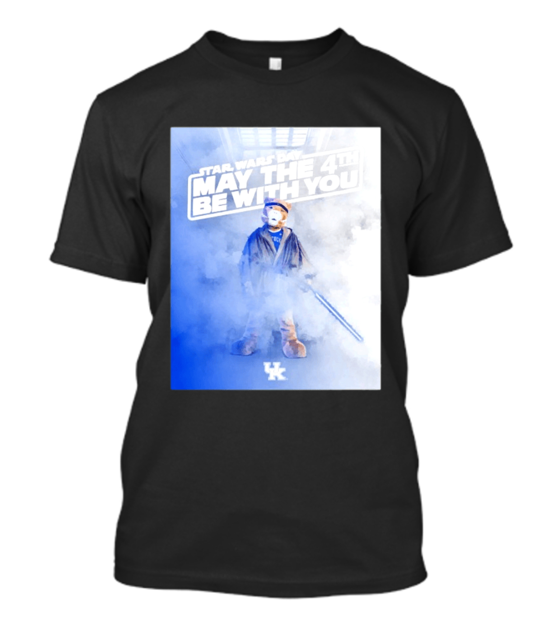 Star Wars Day May The 4th Be With You Kentucky Wildcats T-Shirt