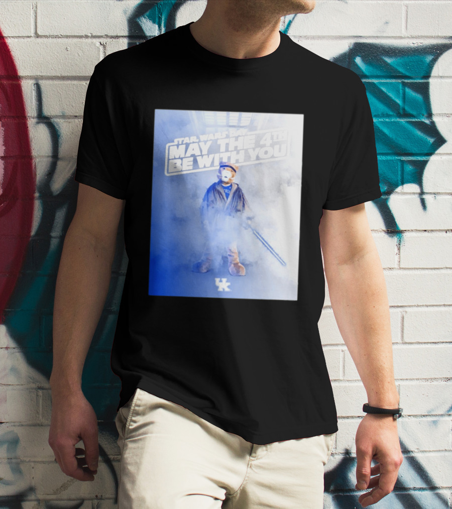 Star Wars Day May The 4th Be With You Kentucky Wildcats T-Shirt