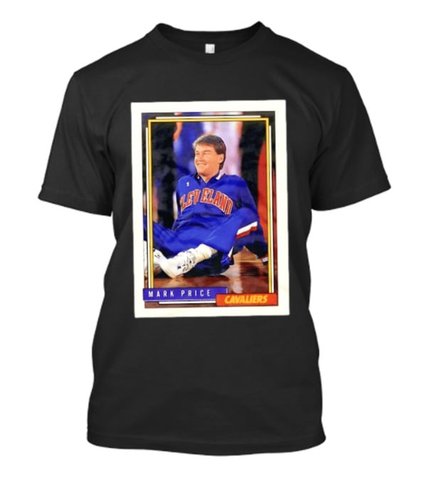 Cleveland Cavaliers Mark Price 1992 Basketball Trading Card Classic Moment T-Shirt
