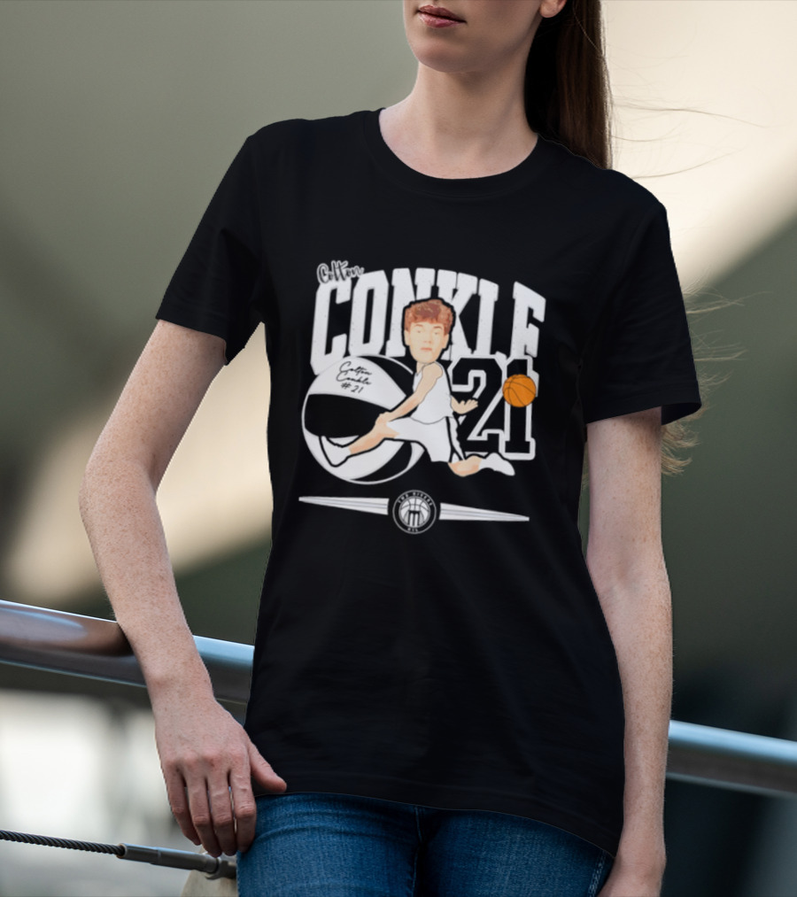 Colton Conkle 21 Basketball 2025 Marietta College T-Shirt