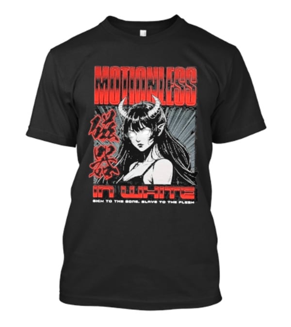 Motionless In White Rich To The Bone Slave To The Flesh Tour 2026 T-Shirt