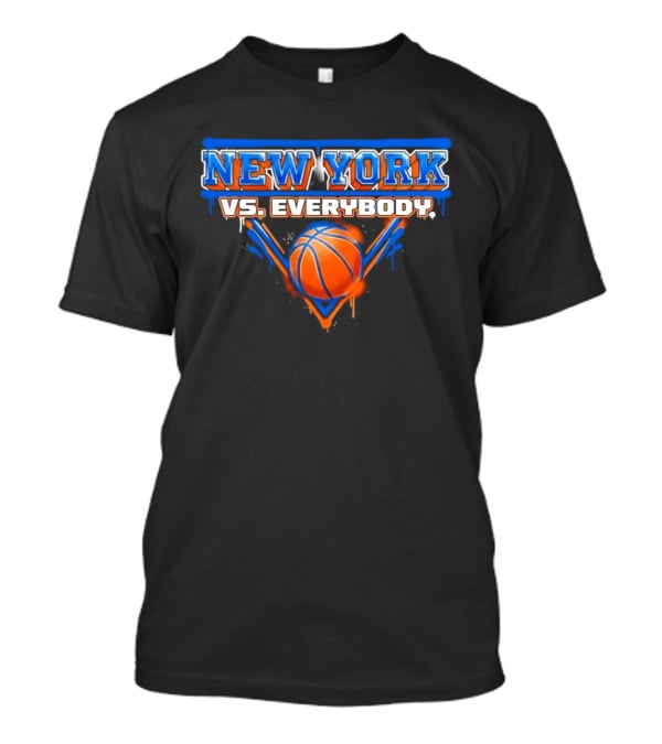 New York Vs Everybody Knicks Basketball NBA 2026 T-Shirt
