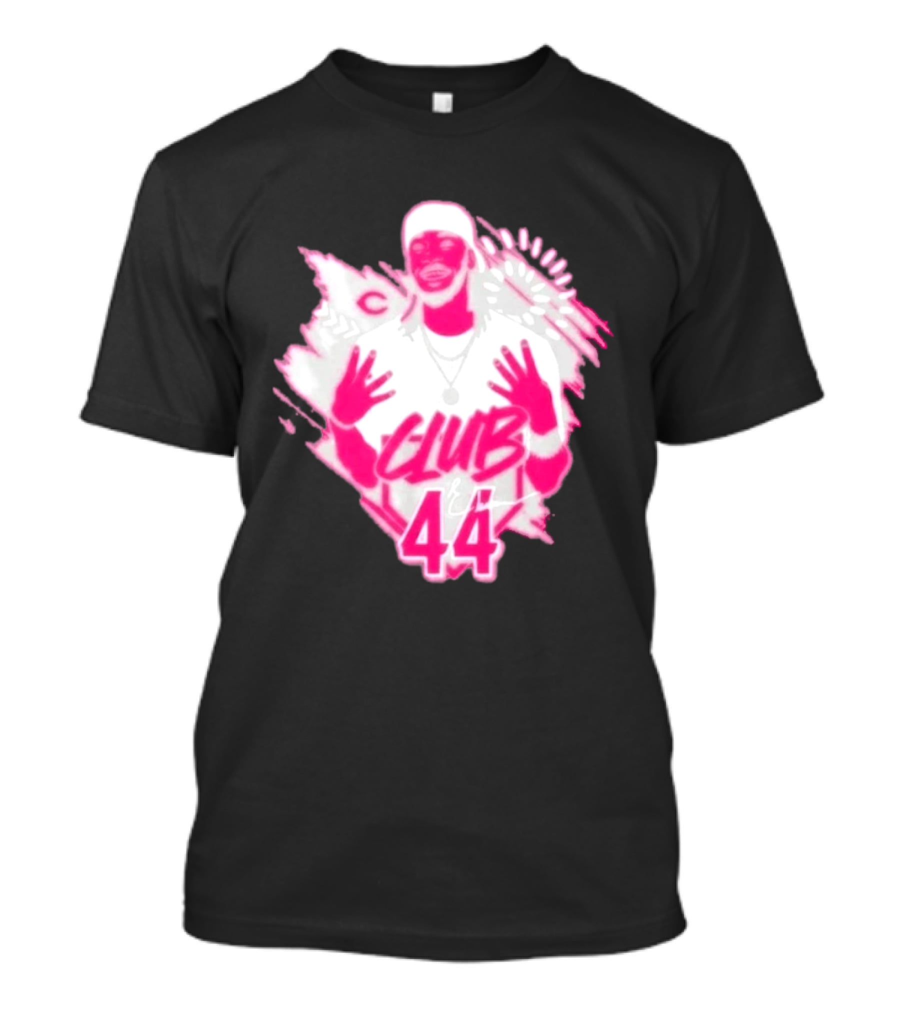 Elly De La Cruz Club 44 Pink Cincinnati Baseball T-Shirt
