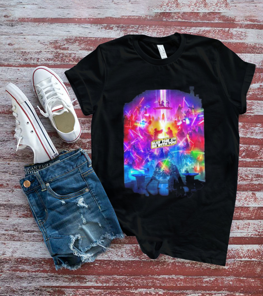 Star Wars May The 4th Be With You 2026 All Duels In The Saga T-Shirt