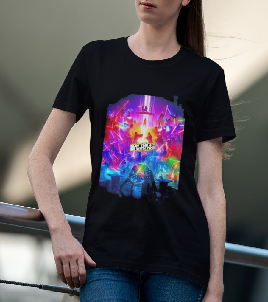 Star Wars May The 4th Be With You 2026 All Duels In The Saga T-Shirt