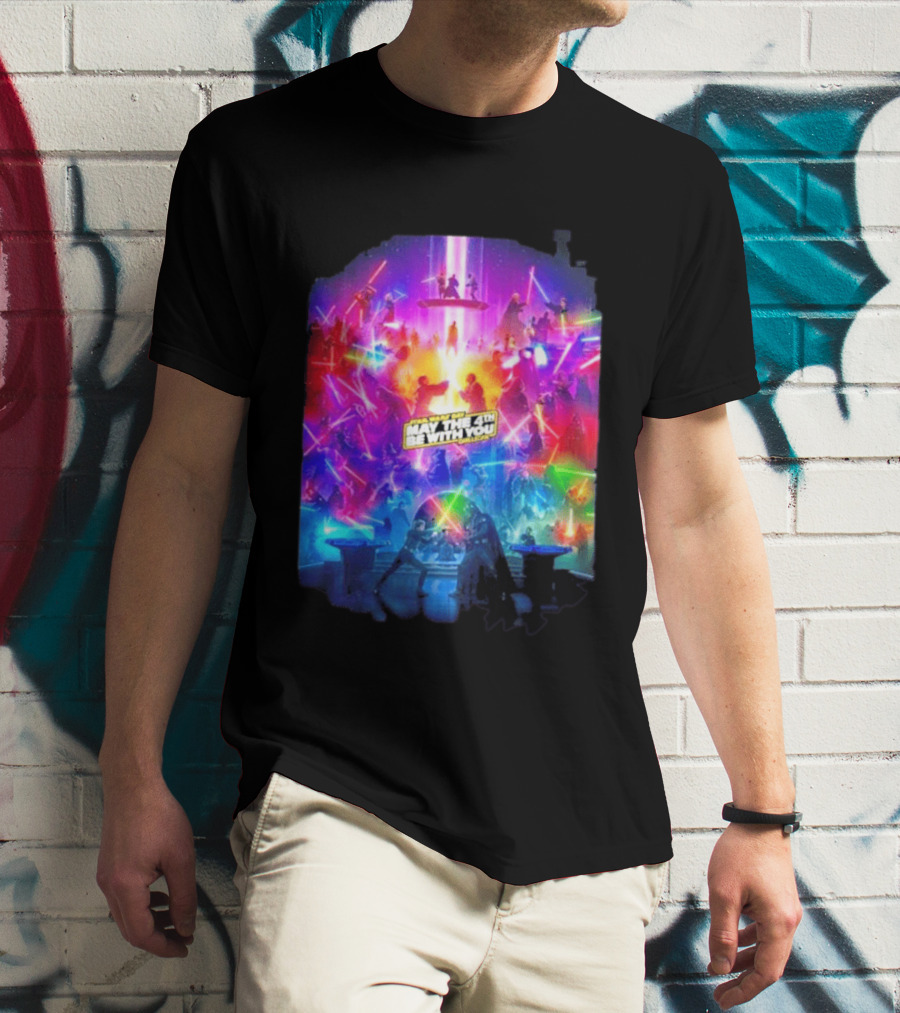 Star Wars May The 4th Be With You 2026 All Duels In The Saga T-Shirt