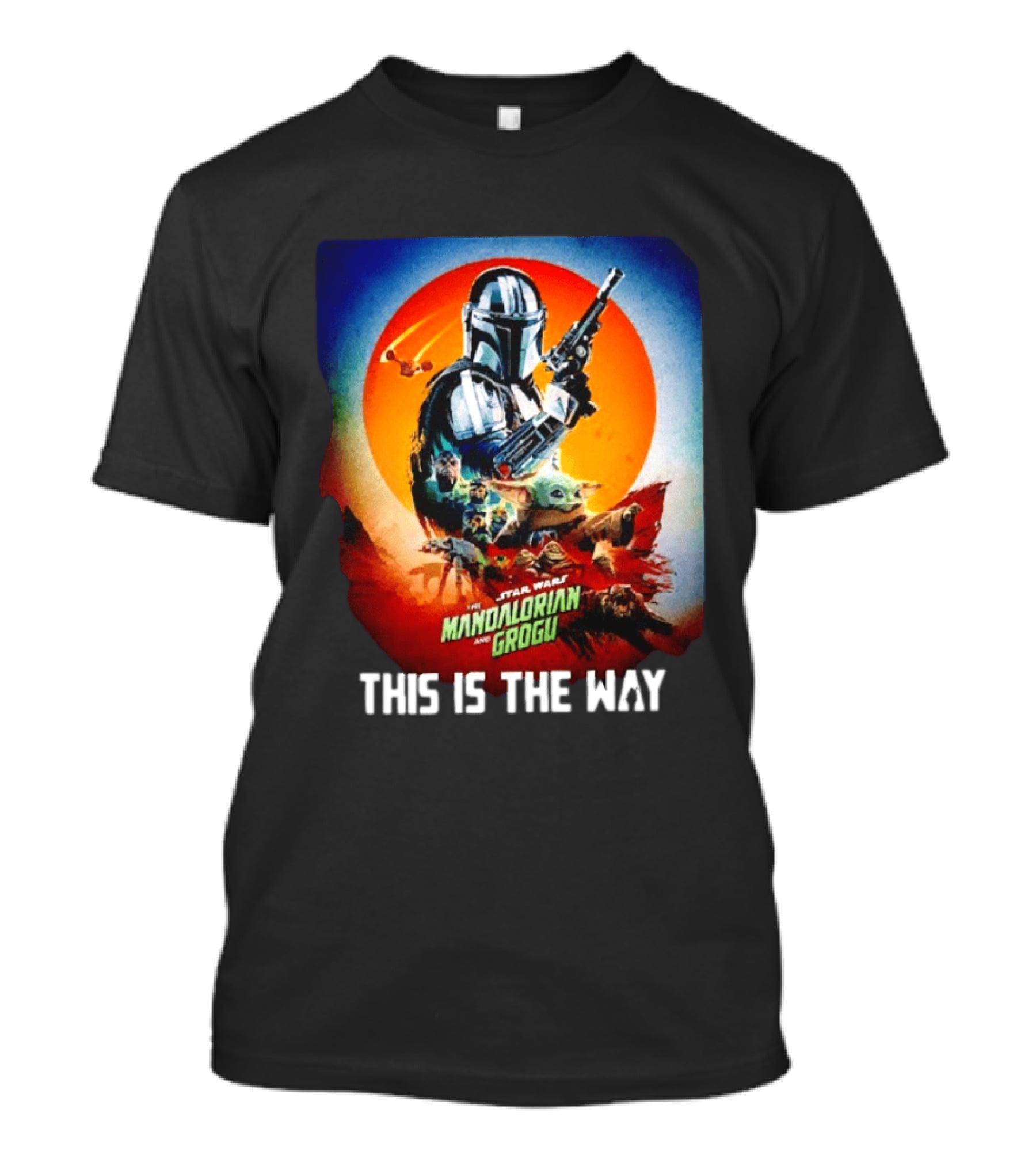 Star Wars Mandalorian Grogu This Is The Way T-Shirt
