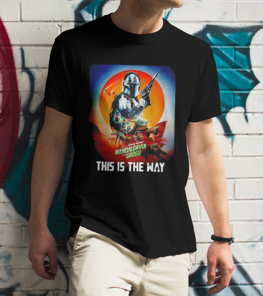Star Wars Mandalorian Grogu This Is The Way T-Shirt