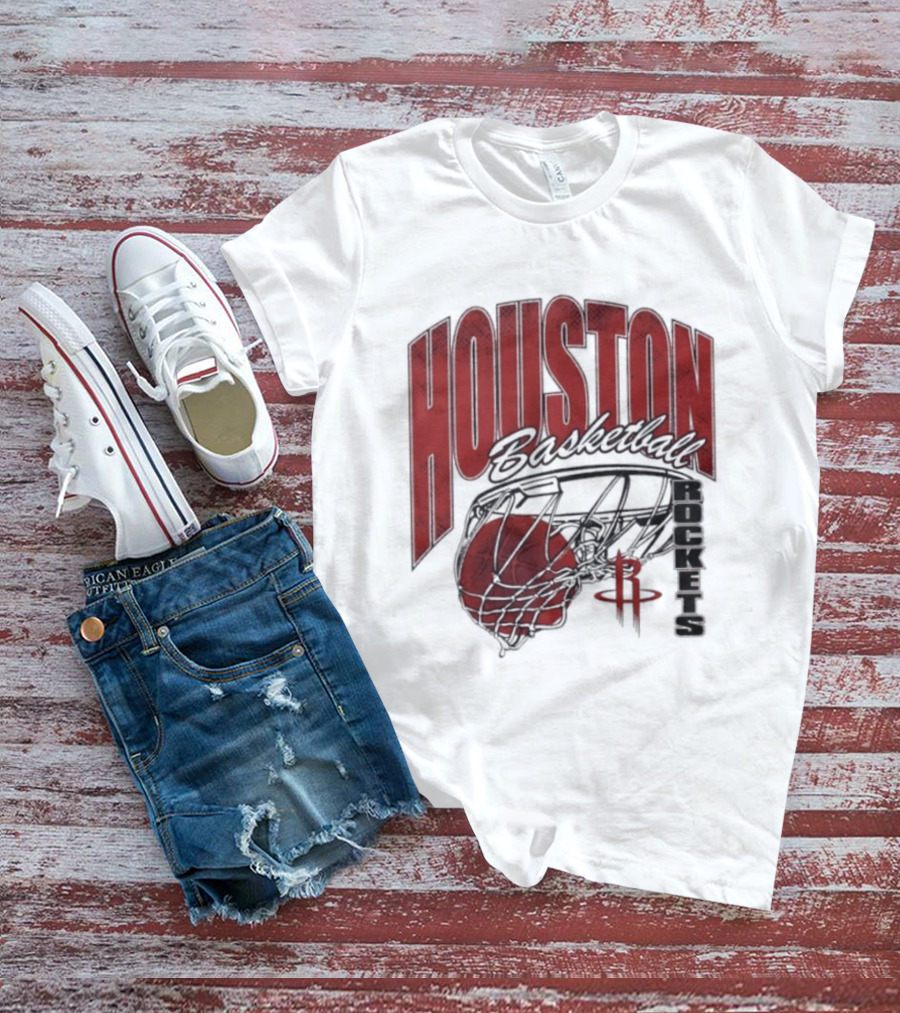 Houston Rockets Basketball Swish 2026 T-Shirt