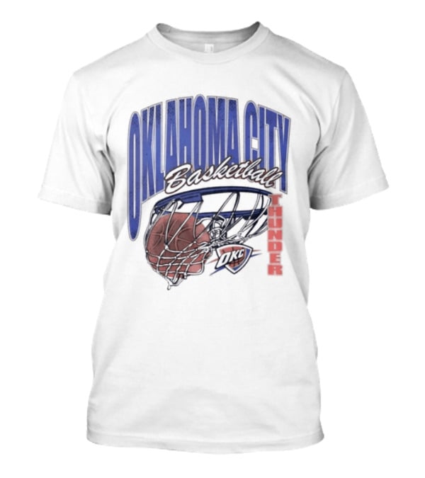 Oklahoma City Basketball Swish 2026 T-Shirt