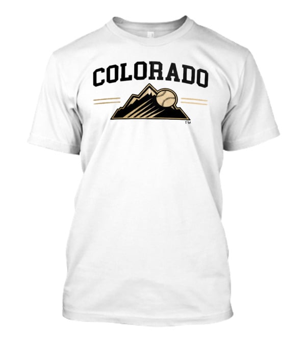 Colorado Rockies University Of Colorado 2026 Hat Giveaway Baseball Mountain T-Shirt