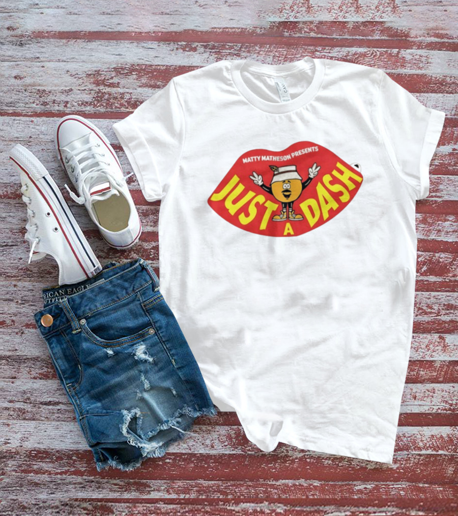 Matty Matheson Presents Just A Dash Lips With Cartoon T-Shirt