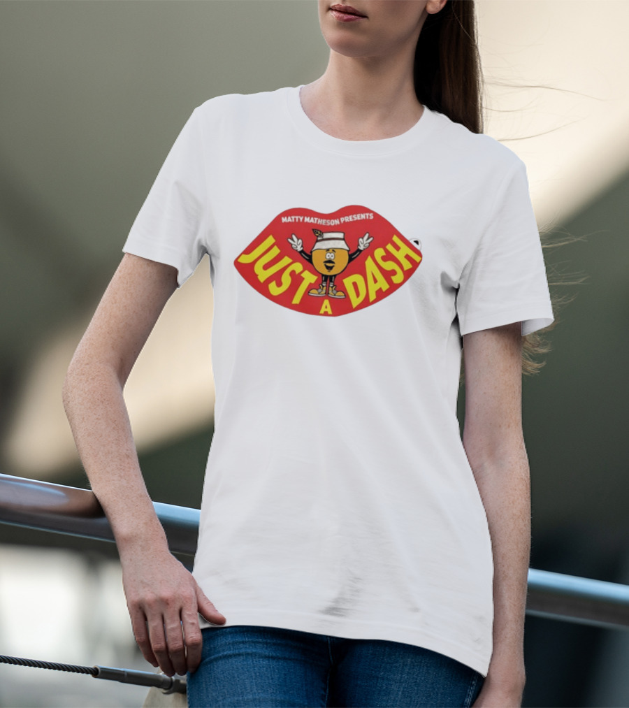 Matty Matheson Presents Just A Dash Lips With Cartoon T-Shirt