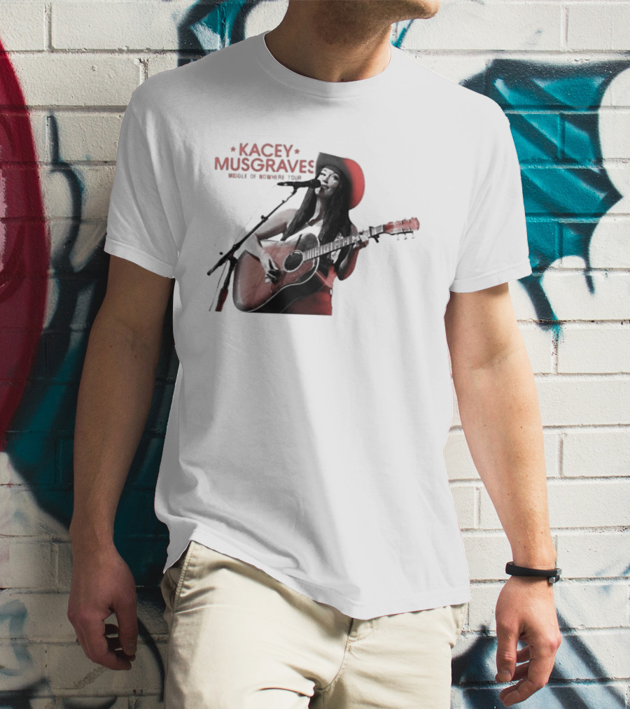 Kacey Musgraves Middle Of Nowhere Tour 2026 Acoustic Performance Cowboy Hat T-Shirt