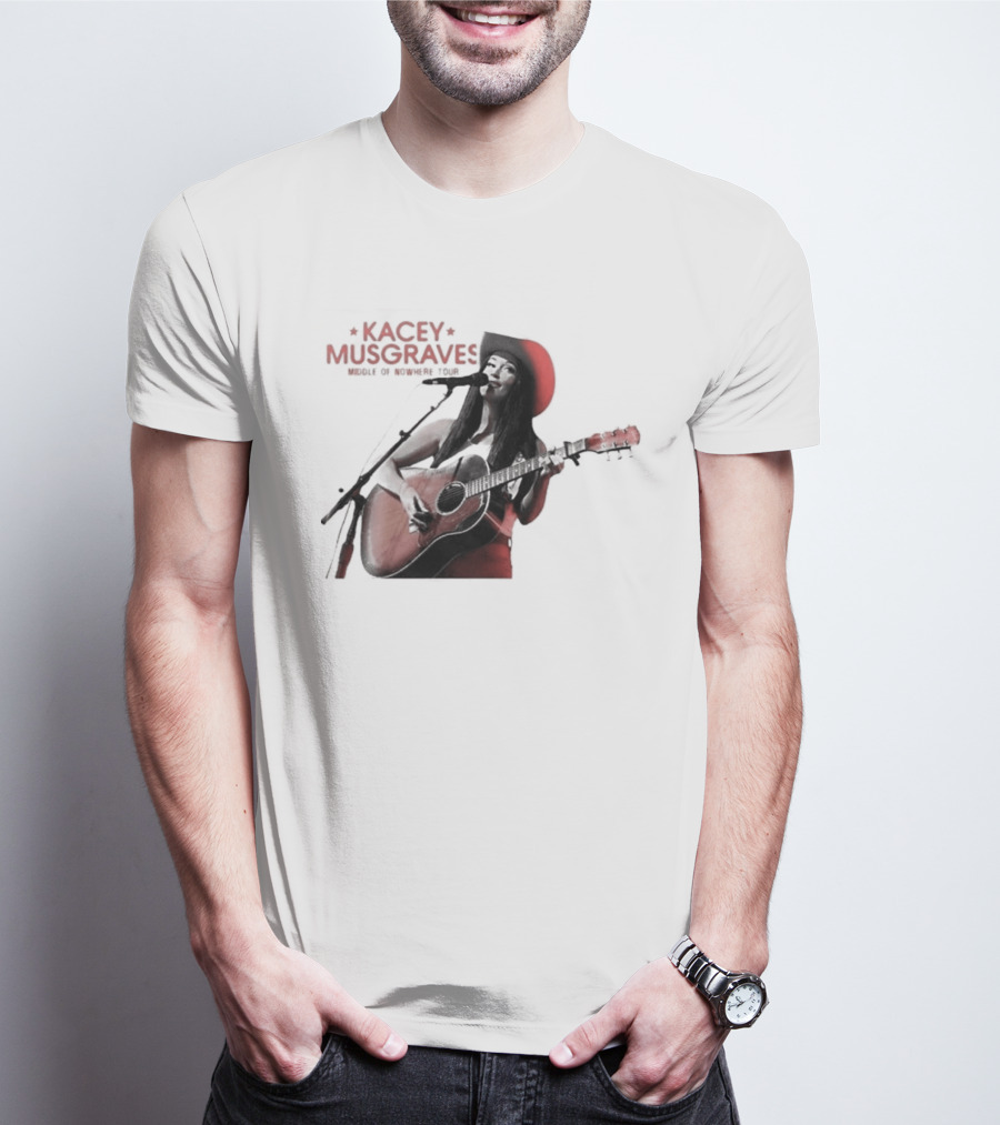 Kacey Musgraves Middle Of Nowhere Tour 2026 Acoustic Performance Cowboy Hat T-Shirt