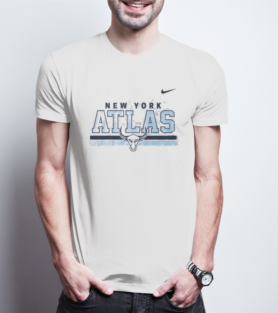 New York Atlas Nike Dri FIT Bull T-Shirt