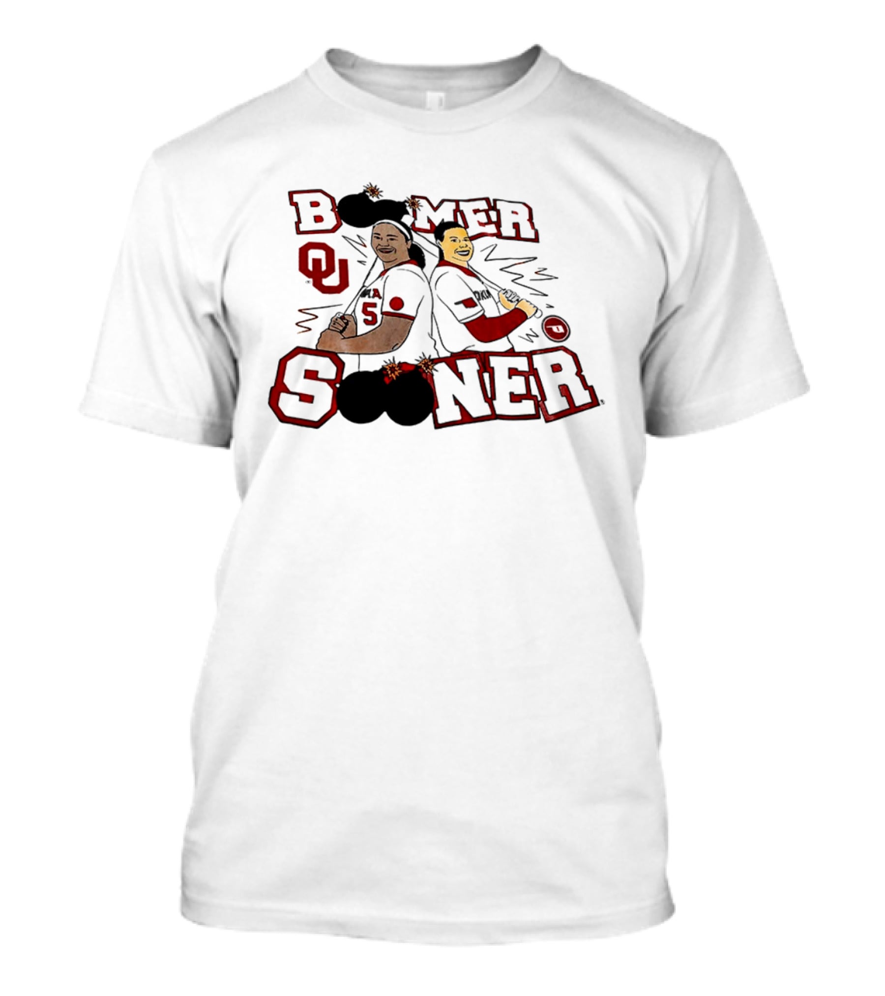 Boomer Sooner Baseball Oklahoma Sooners Players T-Shirt