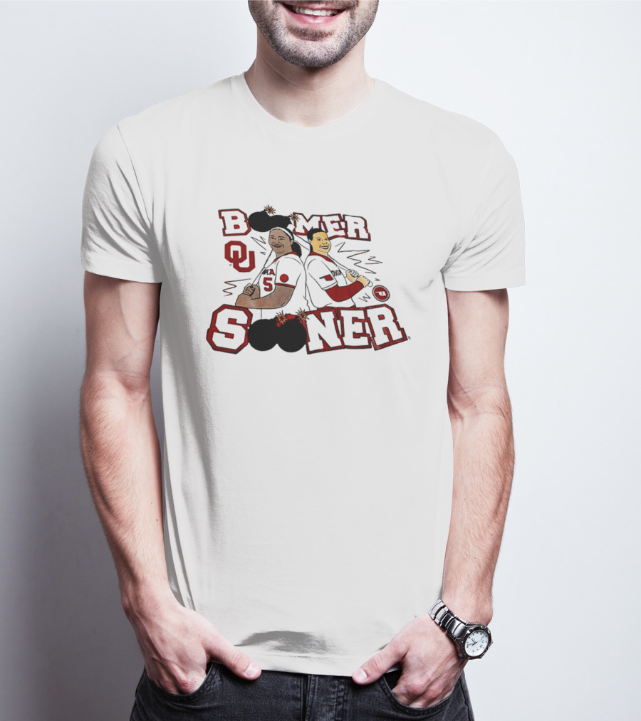 Boomer Sooner Baseball Oklahoma Sooners Players T-Shirt