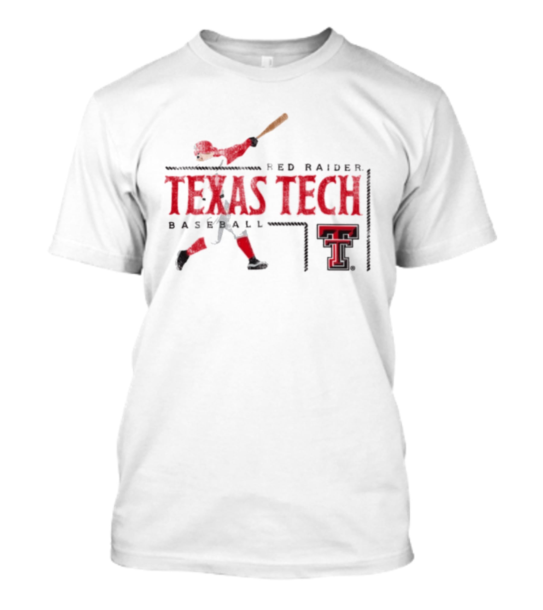 Texas Tech Red Raider Baseball Batter Up TTU T-Shirt