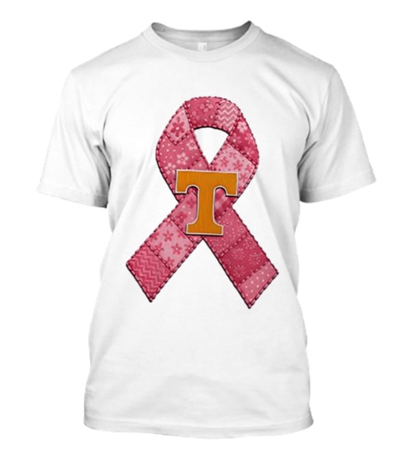 Tennessee Volunteers Pink Ribbon Breast Cancer Awareness T-Shirt