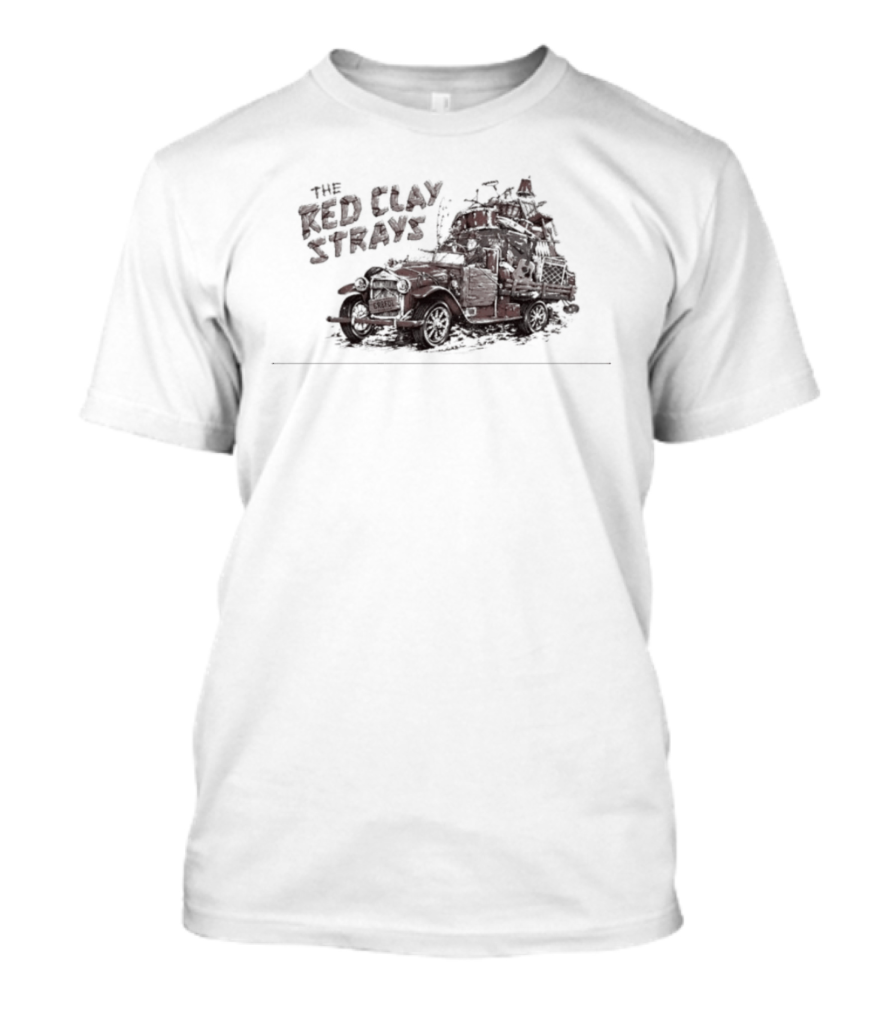 The Red Clay Strays Tour Atlanta GA Nov 13 2026 T-Shirt
