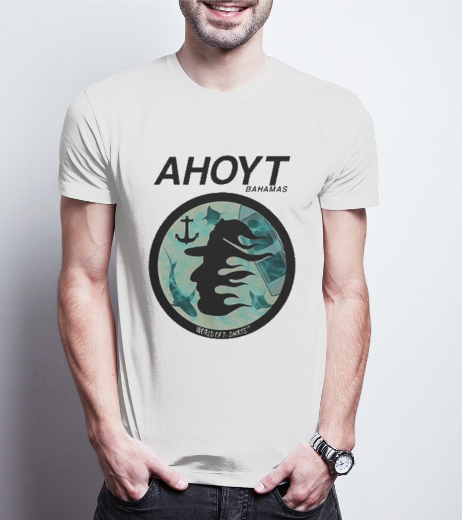AHOYT Bahamas World Of S Anchor T-Shirt