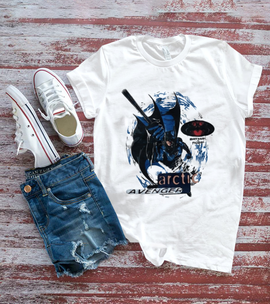 Batman Arctic Avenger Adventure With Robin T-Shirt