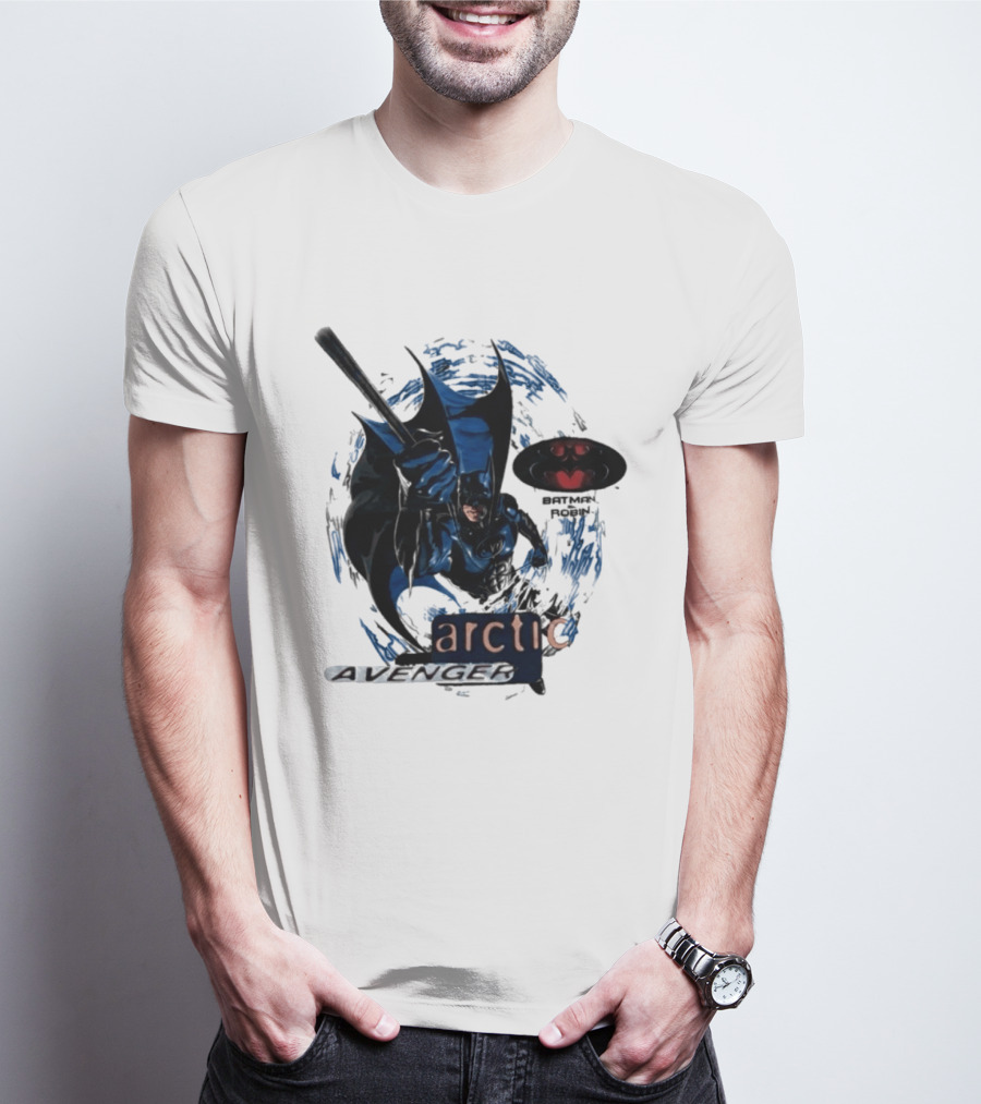 Batman Arctic Avenger Adventure With Robin T-Shirt
