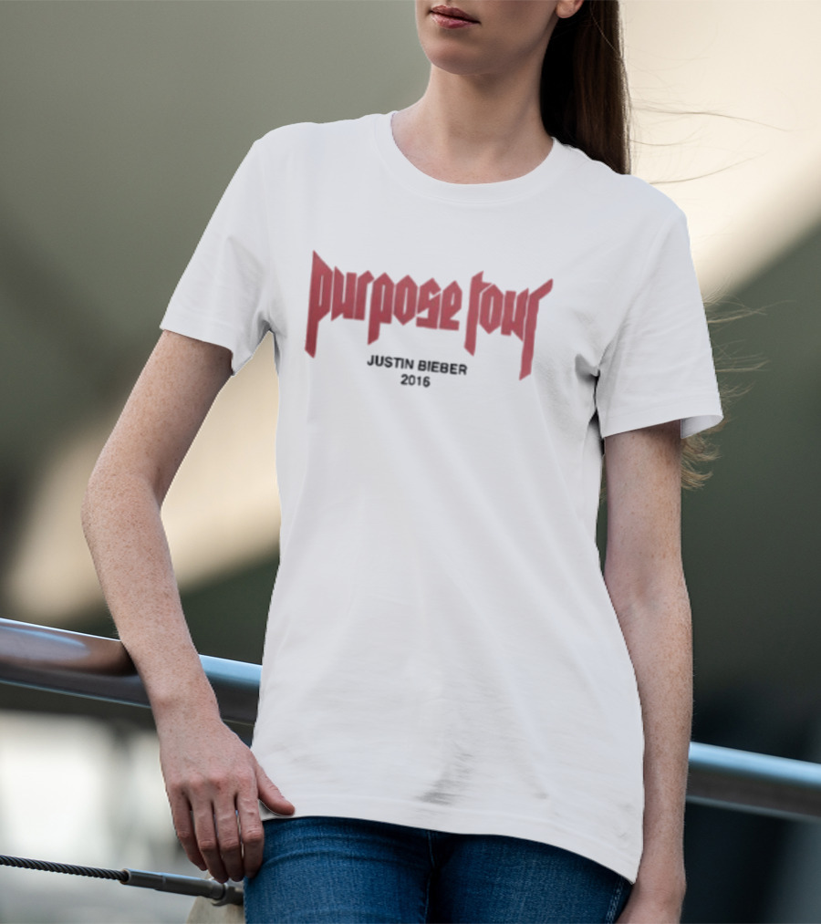 Purpose Tour Justin Bieber 2016 T-Shirt