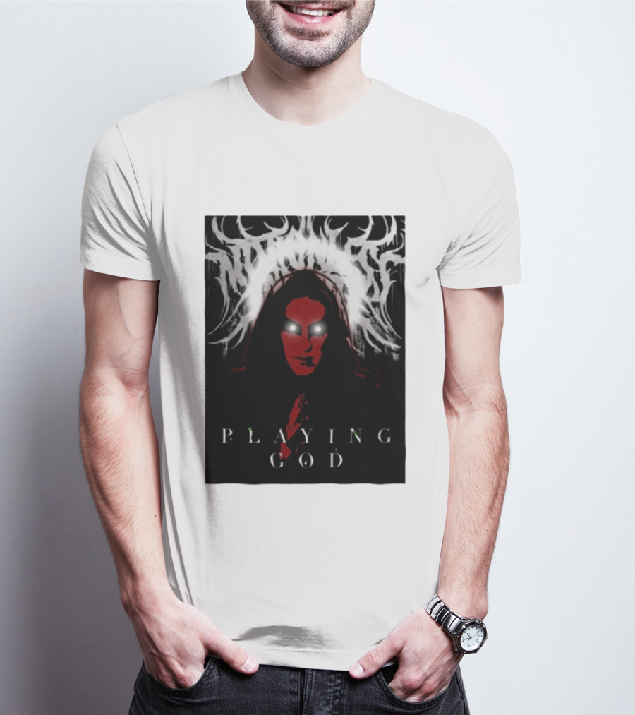 Notshiva Playing God Gothic Dark T-Shirt