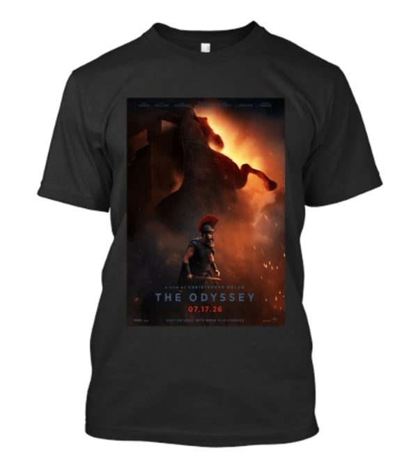 The Odyssey July 17 2026 A Film By Christopher Nolan IMAX Epic T-Shirt