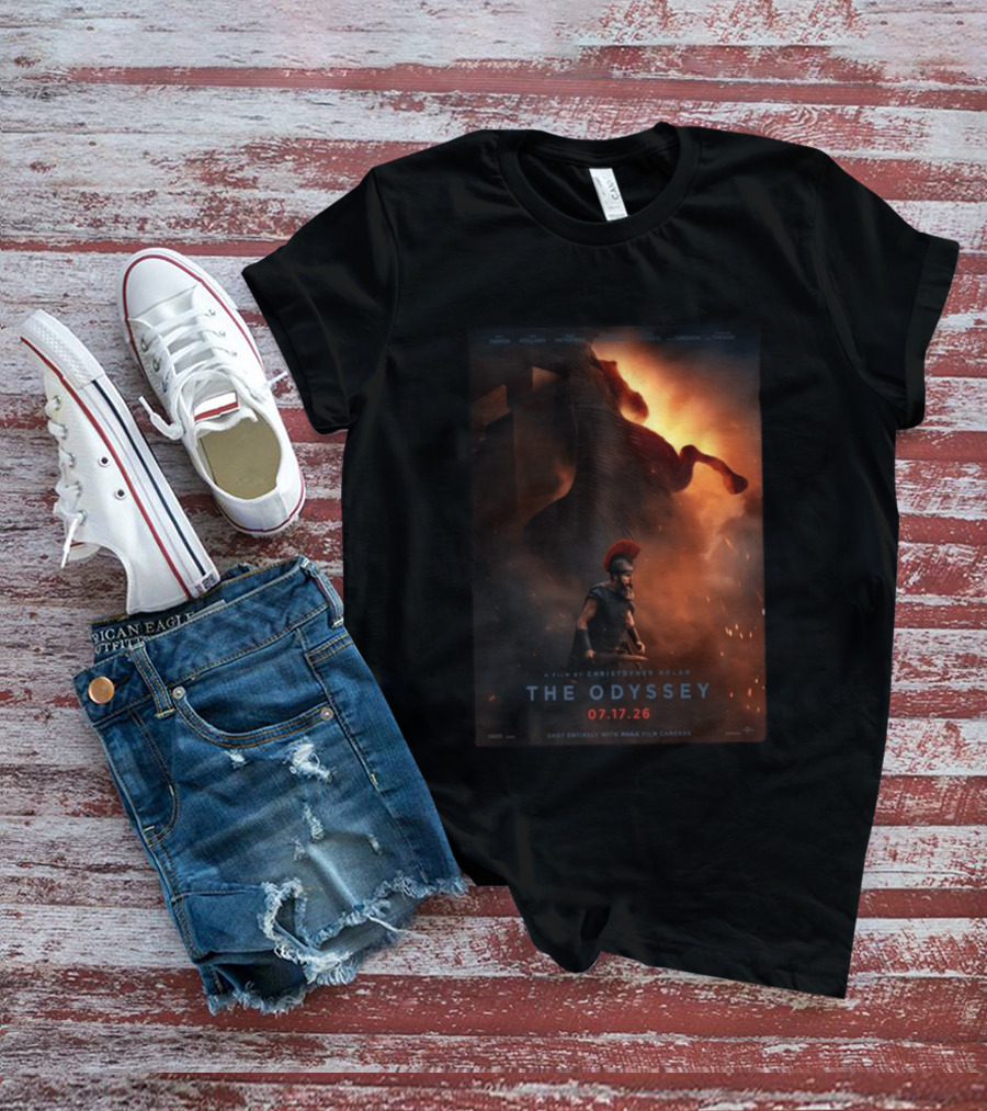 The Odyssey July 17 2026 A Film By Christopher Nolan IMAX Epic T-Shirt