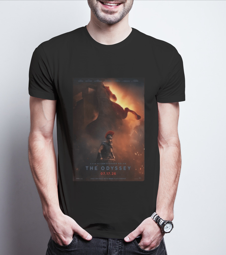 The Odyssey July 17 2026 A Film By Christopher Nolan IMAX Epic T-Shirt