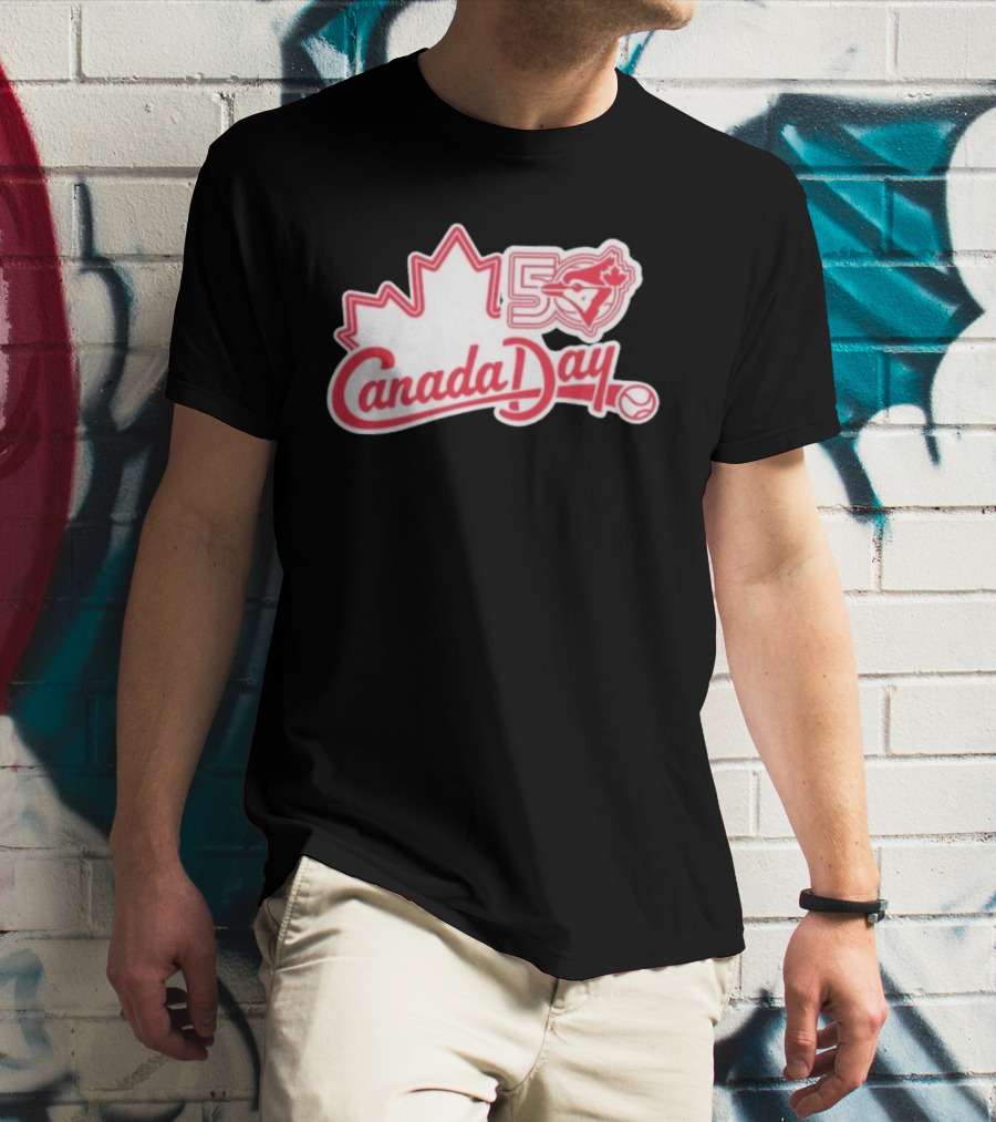 Toronto Blue Jays 50th Anniversary Canada Day 2026 Celebration T-Shirt