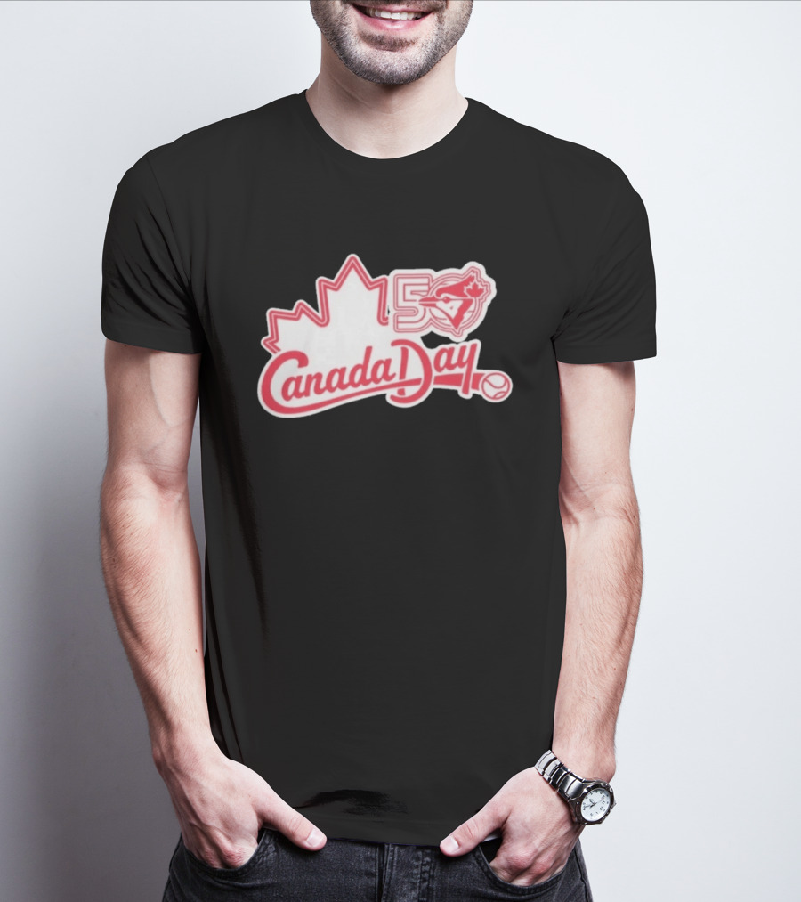 Toronto Blue Jays 50th Anniversary Canada Day 2026 Celebration T-Shirt