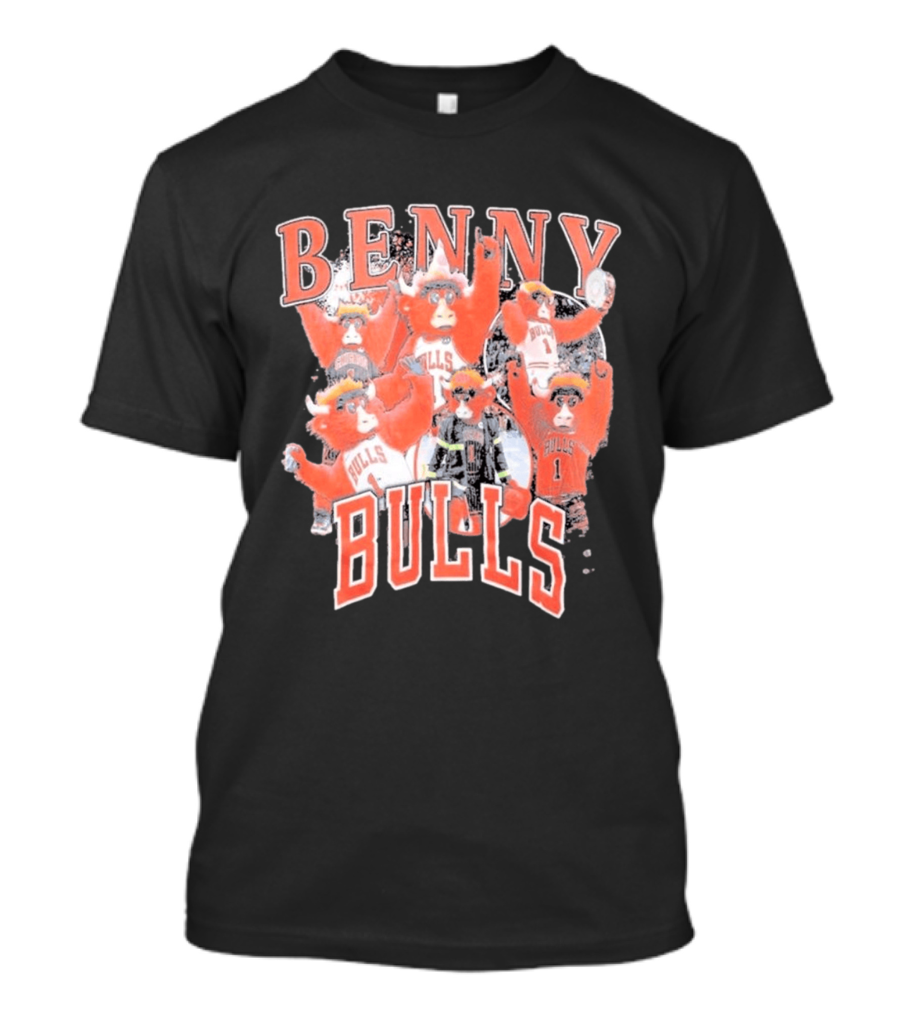 Benny Chicago Bulls Stadium Essentials Youth Crossroads Bulls T-Shirt