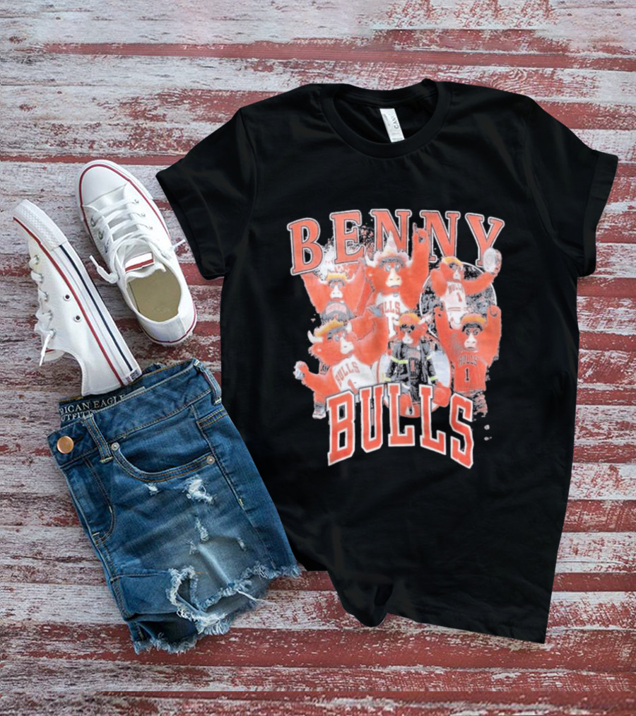 Benny Chicago Bulls Stadium Essentials Youth Crossroads Bulls T-Shirt