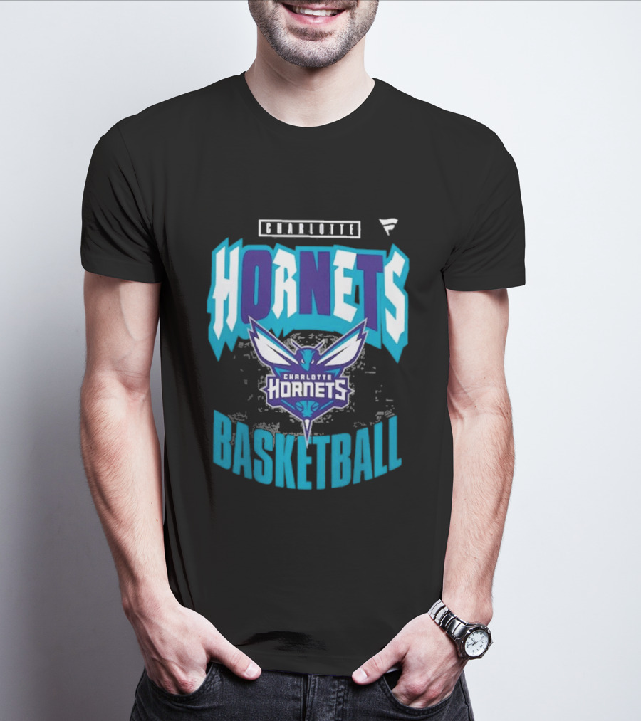 Charlotte Hornets Basketball Team Night Game T-Shirt