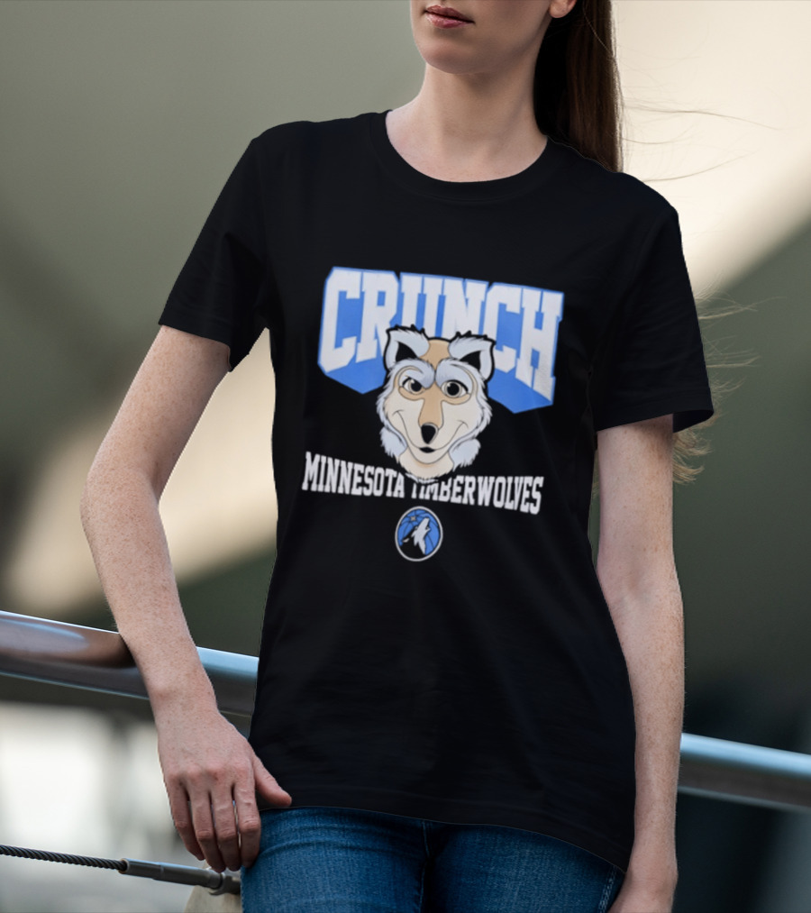 Minnesota Timberwolves Crunch The Wolf T-Shirt