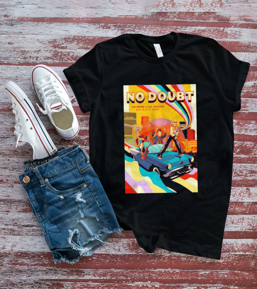 No Doubt Sphere Las Vegas May 6 9 2026 Vintage Road Trip Concert T-Shirt