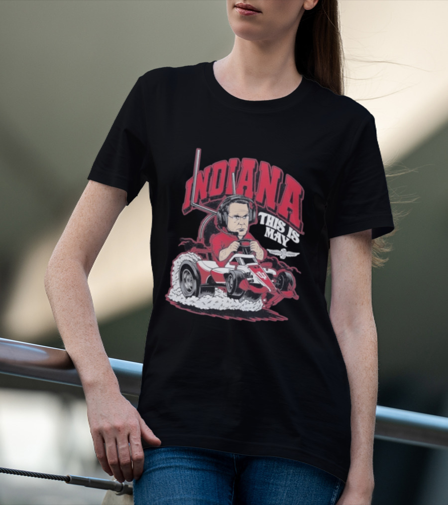 Indiana Hoosiers This Is May Kart Racing T-Shirt