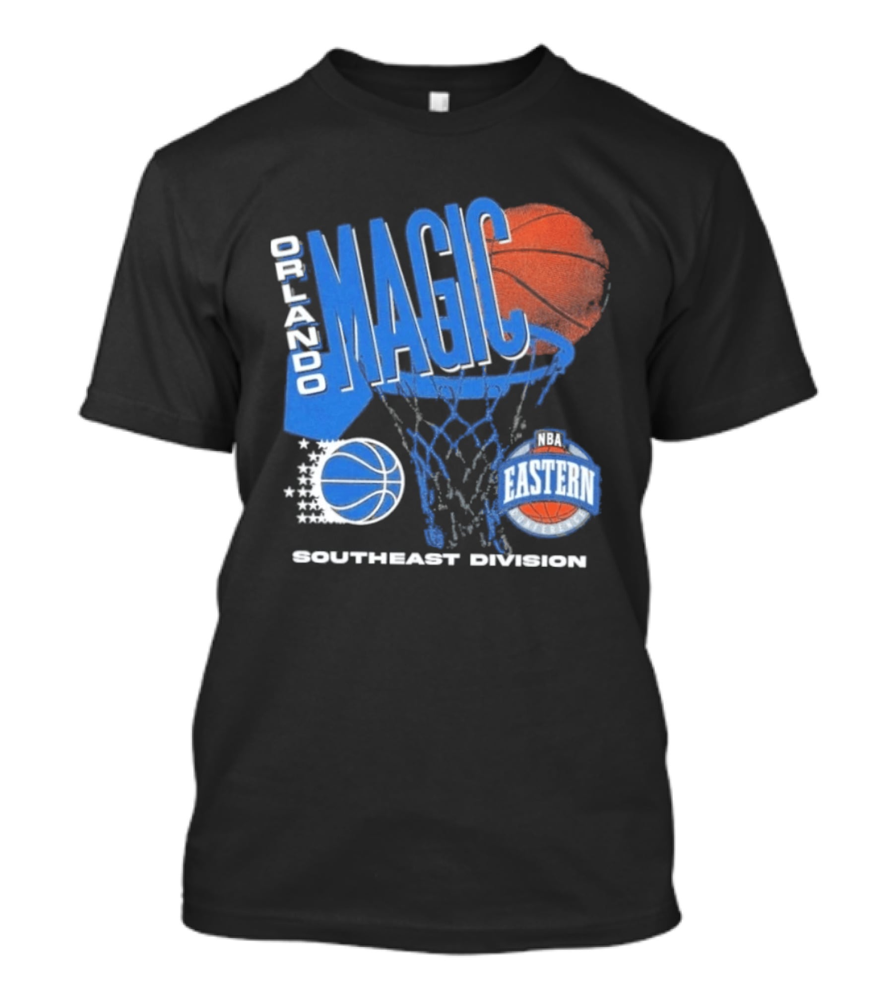 Orlando Magic 90s Hardwood Classics Southeast Division NBA Eastern Conference Basketball T-Shirt